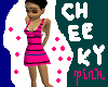 Cheeky Pink T-Shirt Dres