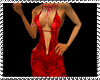 [M]PEACKOK  RED DRESS
