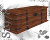 dark wood blanket box