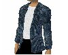Dark Blue Corduroy Coat