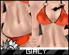 Orange Sparkle Bikini
