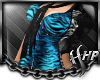 Scene Queen Top - Aqua