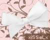 *i Kawaii White Ribbon