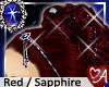 Red w/ sapphire