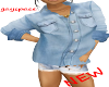 # Blue Jean Shirt (M)