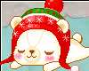 sleepy winter bear