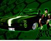 Green and Black Lowrider