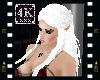 4K Cathia White Hair