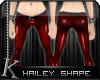 K| Pleather Pants: Red