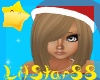LS88 Santa hair+hat Brwn