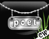 *label* Niklace-Poet