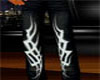 black muscle pants