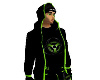NL-Hoodie Toxic Green L