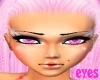 eyes heart  pink