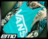 Emo Vans Tank Cyan K1