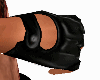 black & white gloves