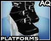 *AQ*Clear Plats Black
