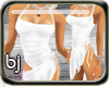 -BJ-White Slingy Dress