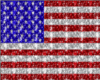American Flag Sticker