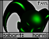 :a: Green PVC Short Horn