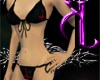 [KJ] Black Goth Bikini