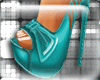 Destiny Teal Stilettos