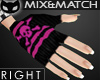 [SIN]StripedSkullGlove-R