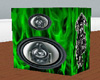 {BOO}Green flame speaker
