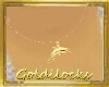 Gold Dolphin Necklace By Goldilocks