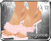 Furry Heels Rose By Elegance