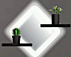 Modern Lamp w Plants