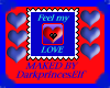 FEEL MY LOVE STAMP