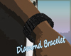 [DB]Blk Diamond Bracelet