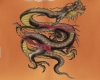 Tattoo Dragon Black (F)