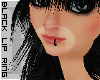 E. Black Lip ring