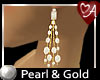 Pearl Gold earrings