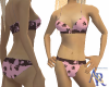 Paw Print Bikini Set