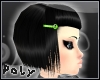 Satin Onyx Ramona /green
