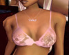 light pink lace bra