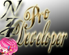 Pro Developer sticker
