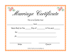 Marriage Certificiate