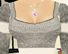 Sweater Stripped White