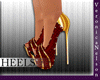 VN Red & Gold Diva Heels