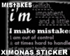 [XlMONAS]Mistakes