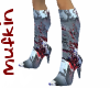 Bloody Chrome Boots