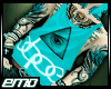 Emo DOPE Tank Cyan K1