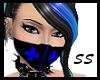 ~S~ Blue Nurse Mask