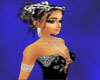 silver rose crown