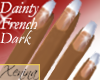X Dainty French 080 Mani