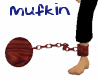 Wood Ball and Chain M&F